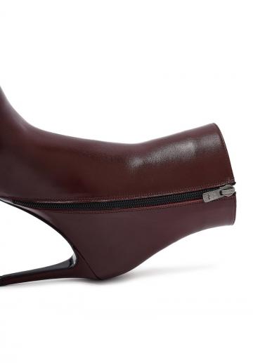 Полусапожки на высоком каблуке