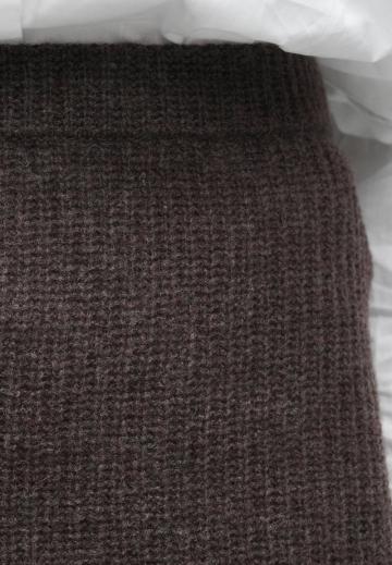 Вязаная юбка