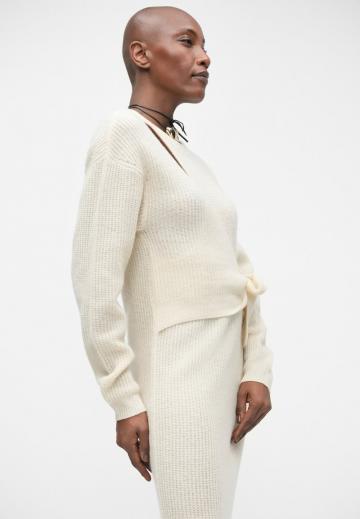 Вязаное платье