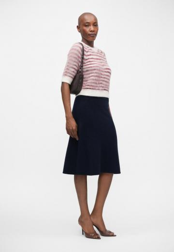 Пуловер с коротким рукавом