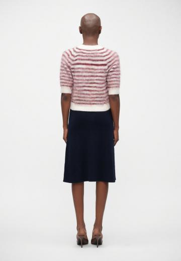 Пуловер с коротким рукавом