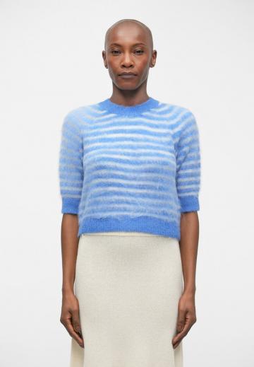 Пуловер с коротким рукавом