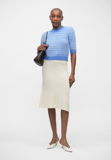 Пуловер с коротким рукавом