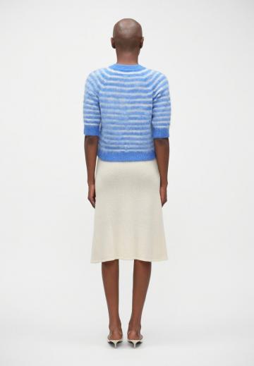 Пуловер с коротким рукавом