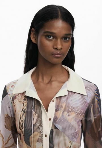 Шифоновая блузка