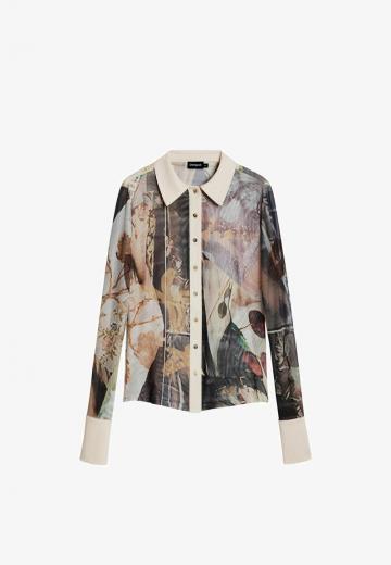 Шифоновая блузка