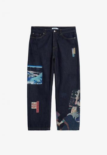 Прямые джинсы