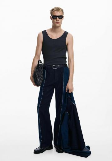 Прямые джинсы