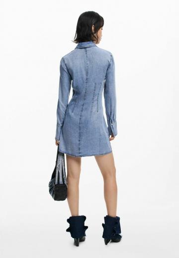 Джинсовое платье