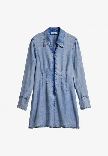 Джинсовое платье