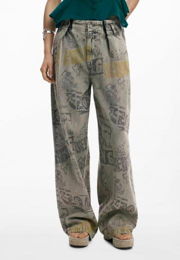 Свободные джинсы