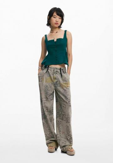 Свободные джинсы