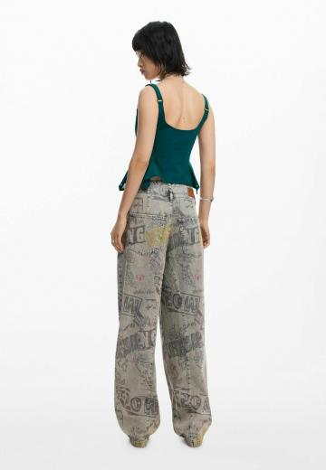 Свободные джинсы