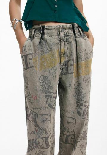 Свободные джинсы