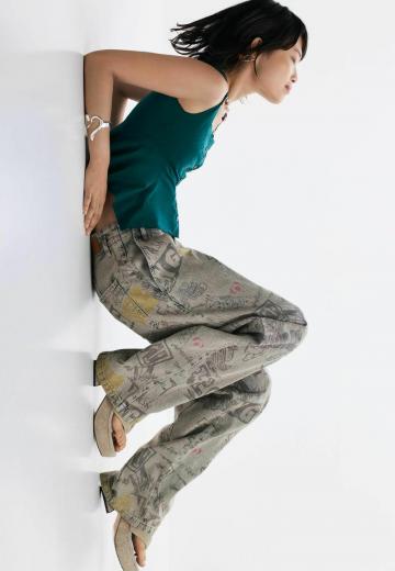 Свободные джинсы