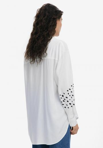 Длинная блузка