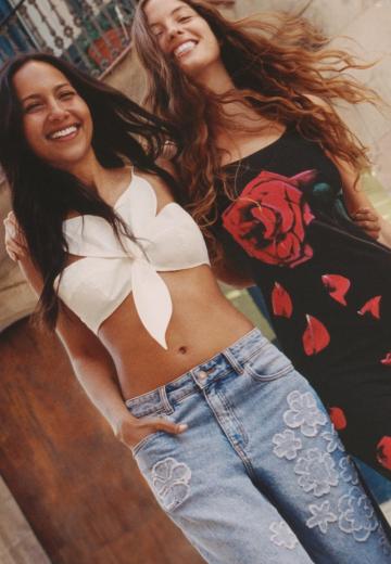 Свободные джинсы