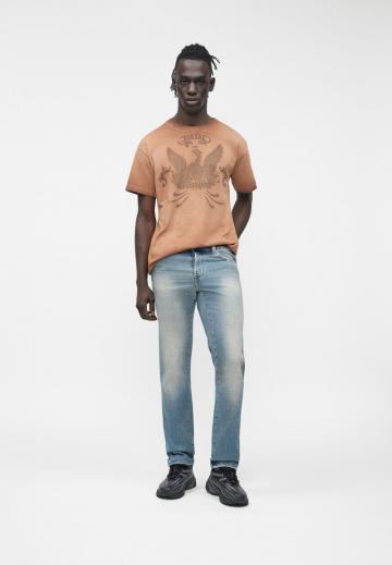 Прямые джинсы