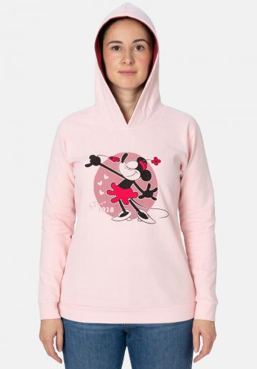 Пуловер с капюшоном