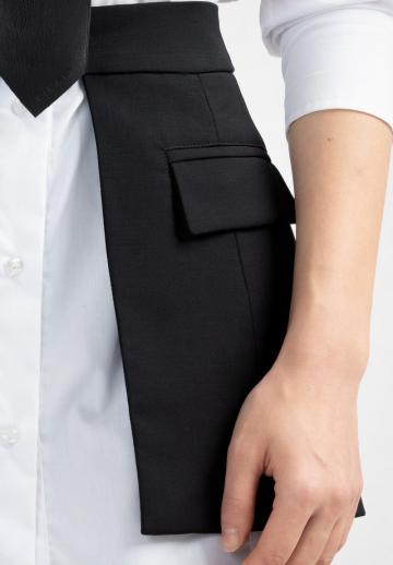 Юбка с накладными карманами