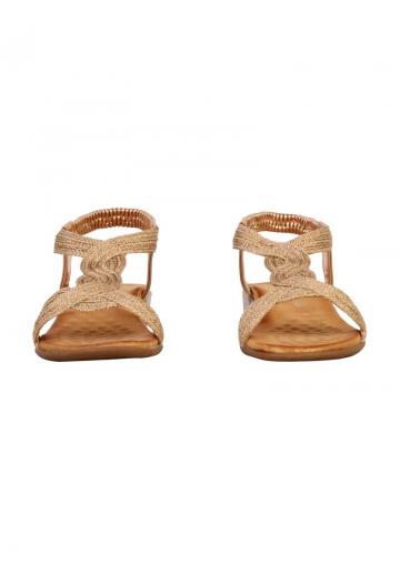 Босоножки на танкетке