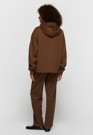 Пуловер с капюшоном