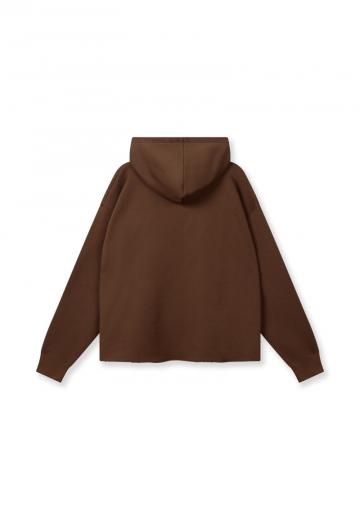 Пуловер с капюшоном