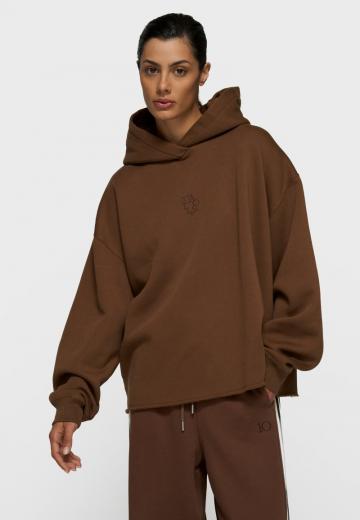 Пуловер с капюшоном