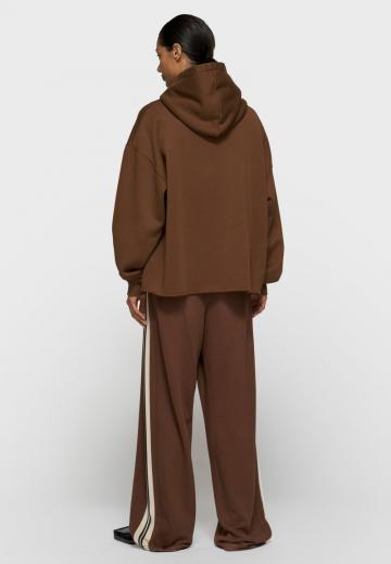 Пуловер с капюшоном