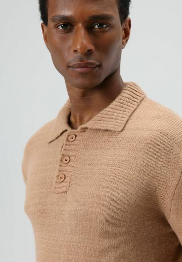 Поло с длинным рукавом