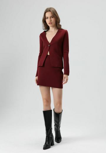 Вязаная кофта