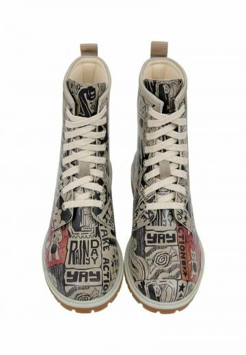 Ботинки на шнуровке