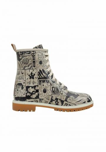 Ботинки на шнуровке