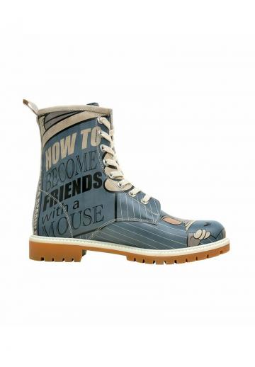 Ботинки на шнуровке