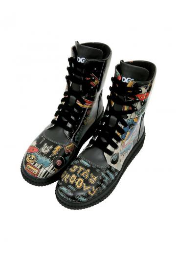 Ботинки на шнуровке