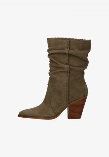 Полусапожки на высоком каблуке