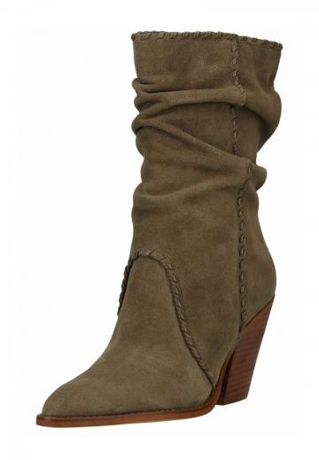 Полусапожки на высоком каблуке