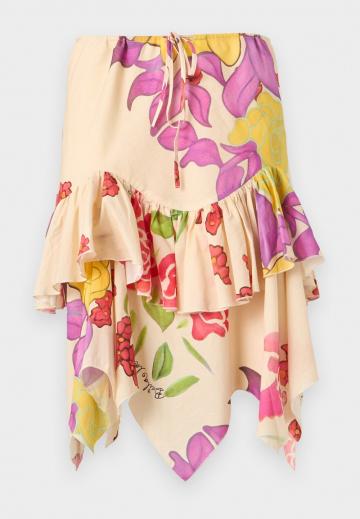 Юбка с воланами