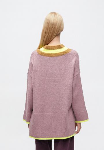 Длинный пуловер