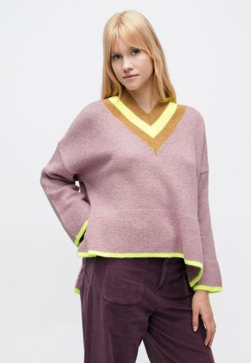 Длинный пуловер