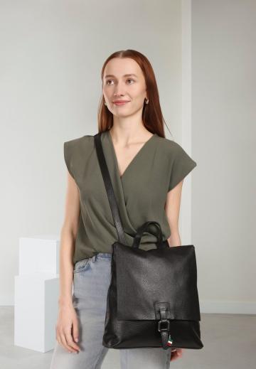 Кожаный рюкзак