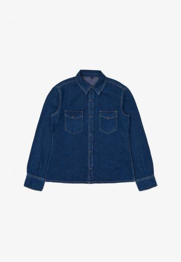 Джинсовая блузка