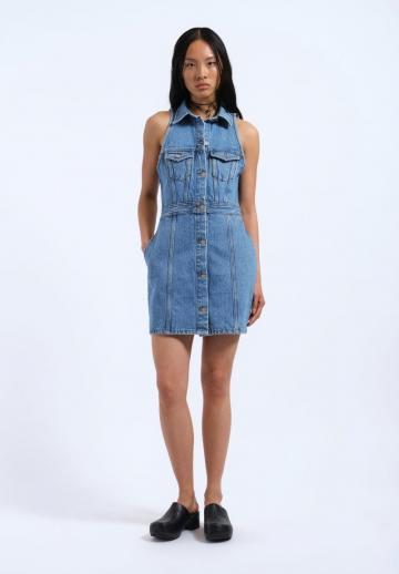 Джинсовая жилетка