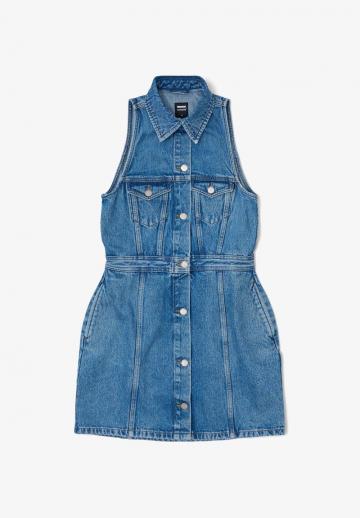 Джинсовая жилетка