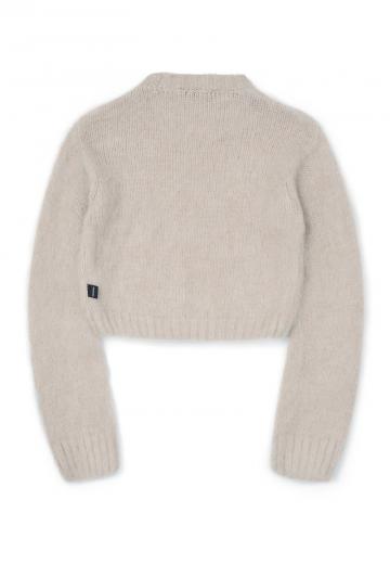 Пуловер в полоску