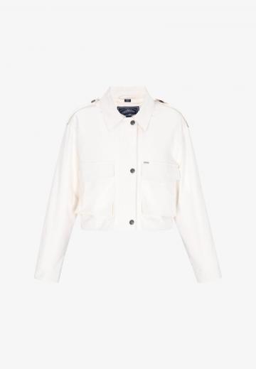 Куртка с накладнымит карманами