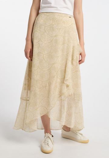 Юбка с воланами