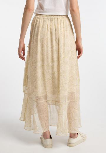 Юбка с воланами