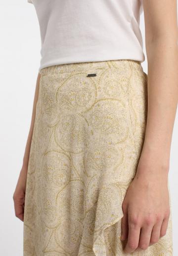 Юбка с воланами