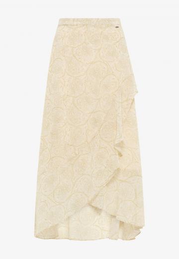 Юбка с воланами